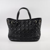 Christian Dior Panarea Cannage Black Tote